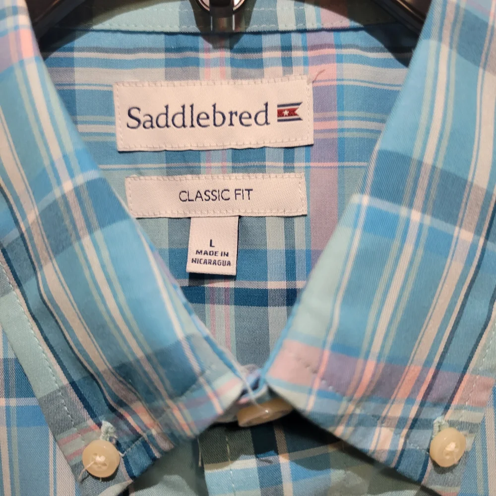 Saddlebred Men's Classic Fit Long Sleeve Light - Picture 2 of 4